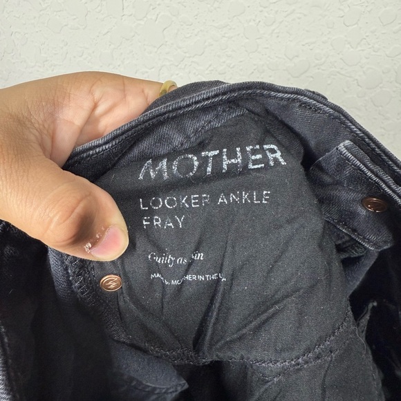 Mother The Looker Ankle Fray Jeans Size 25 - Picture 5 of 7